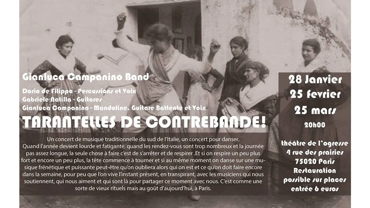 Tarantelles de contrabbande