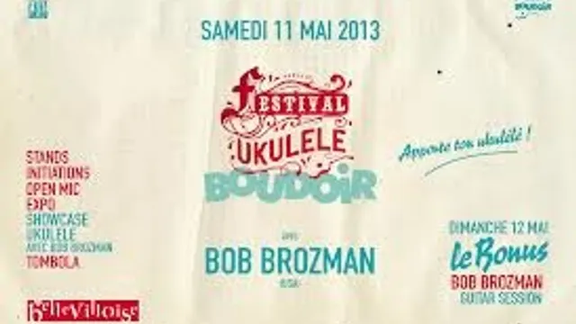 Paris festival ukulélé boudoir