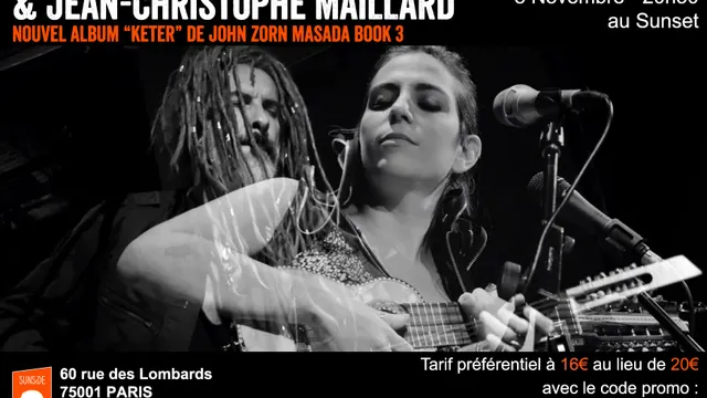 Concert Sofia Rei et Jean Christophe Maillard