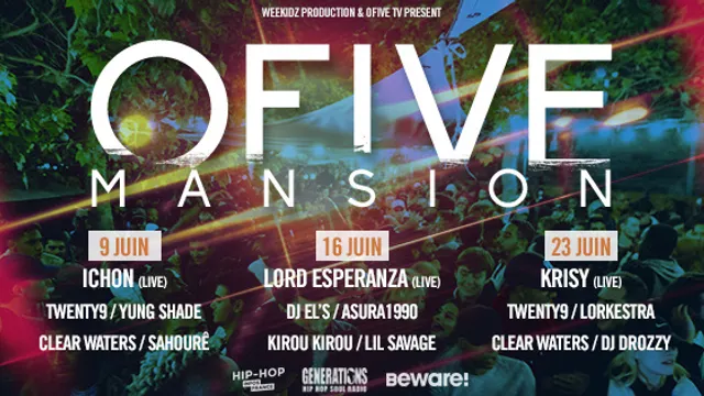 OFIVE MANSION w/ USKY - CAFÉ BARGE