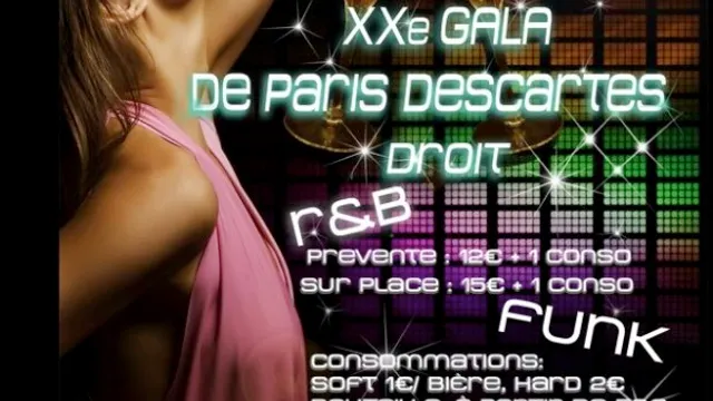 XXème Gala de Droit de Paris Descartes
