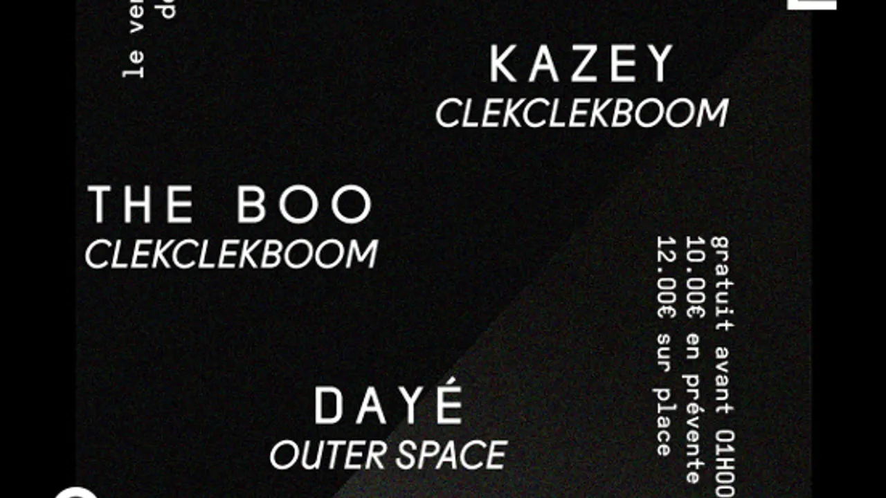 Outer Space w. Conforce, Kazey, The Boo, Dayé