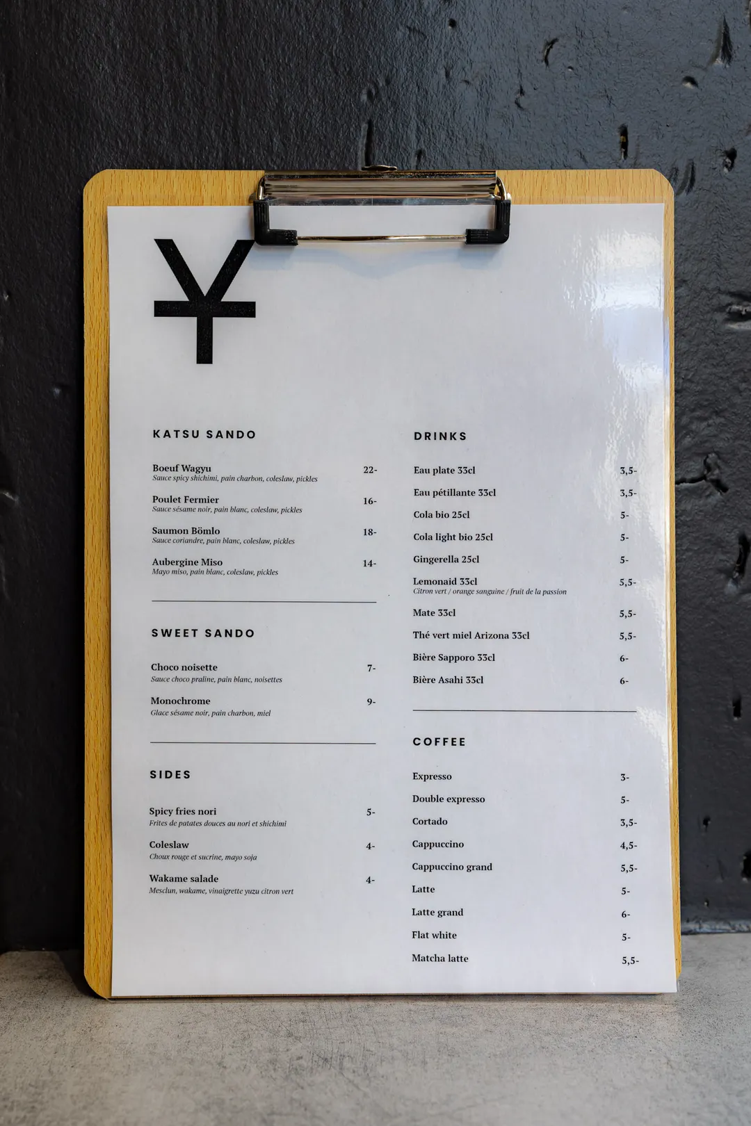 Yabai Sando Restaurant Paris