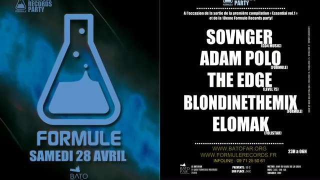 FORMULE RECORDS PARTY w/ SOVNGER