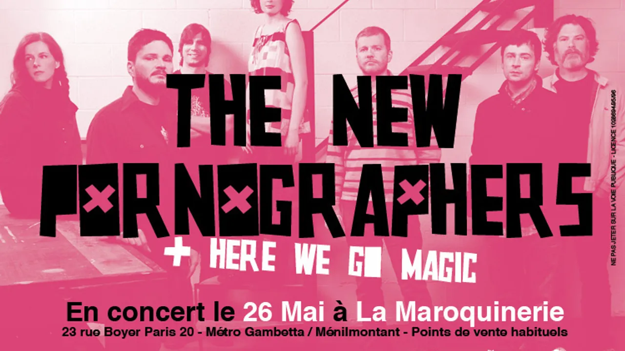 THE NEW PORNOGRAPHERS + HERE WE GO MAGIC
