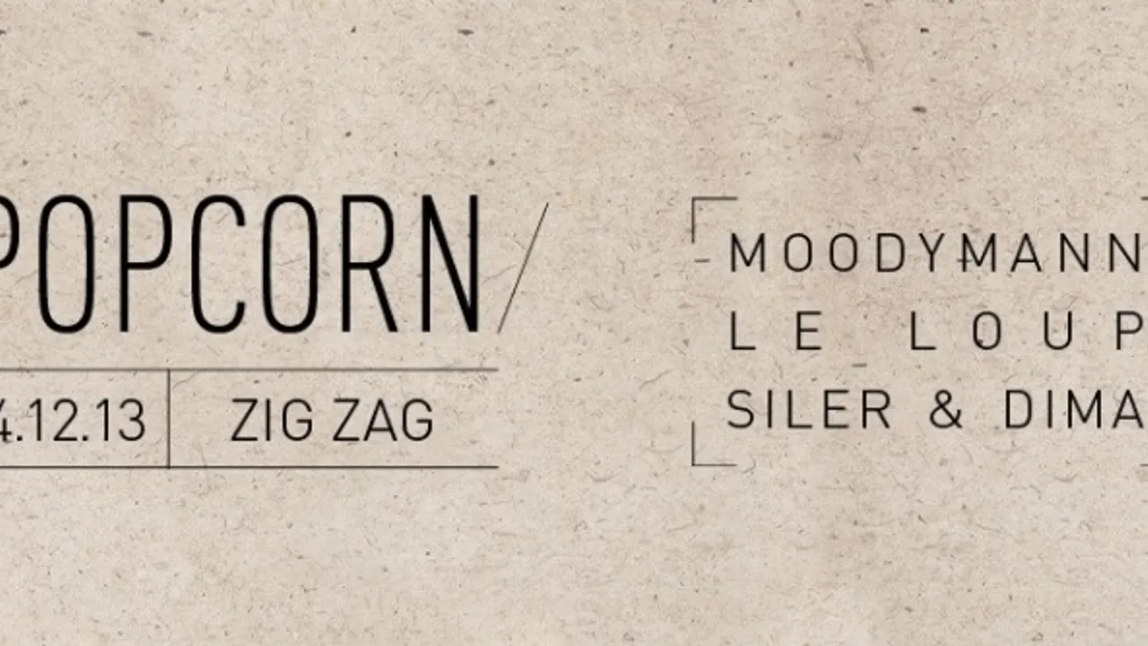 Popcorn Records : Moodymann, Le Loup, Siler & Dima