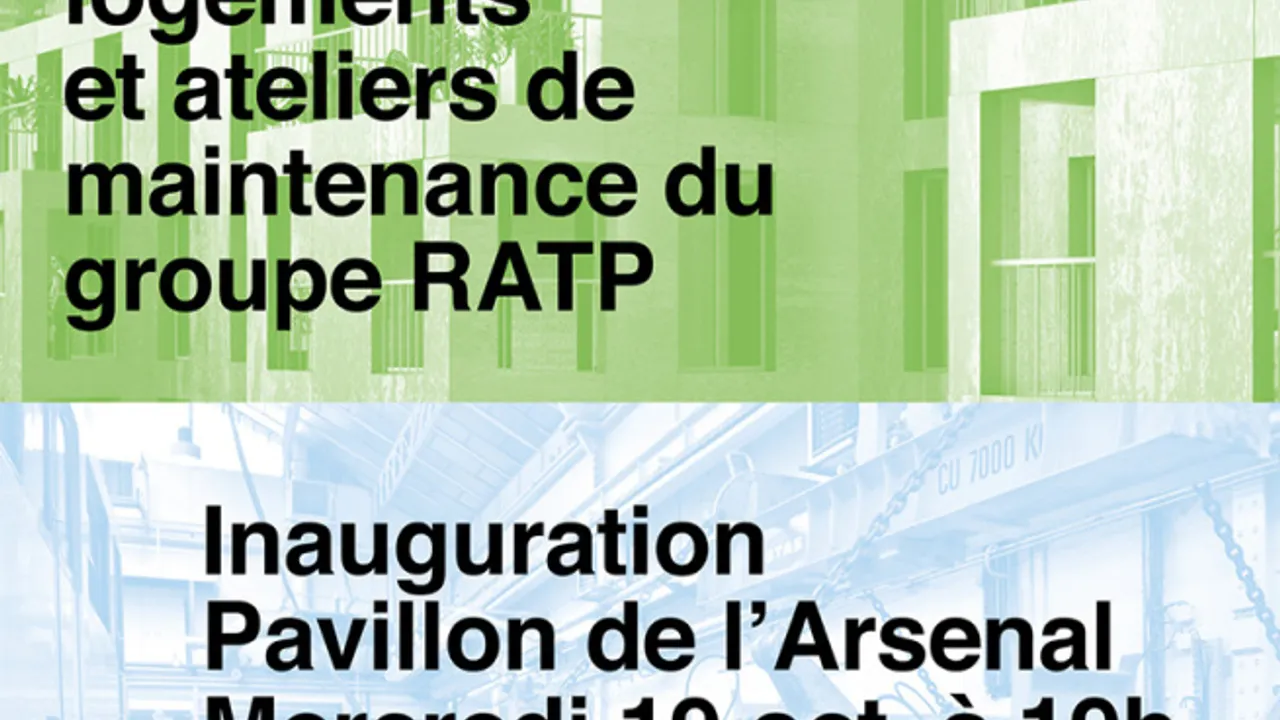 4 concours d'immeubles mixtes logements et ateliers de maintenance du groupe RATP