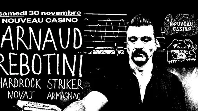 Skylax with Arnaud Rebotini, Hardrock Striker, Armagnac, Novaj