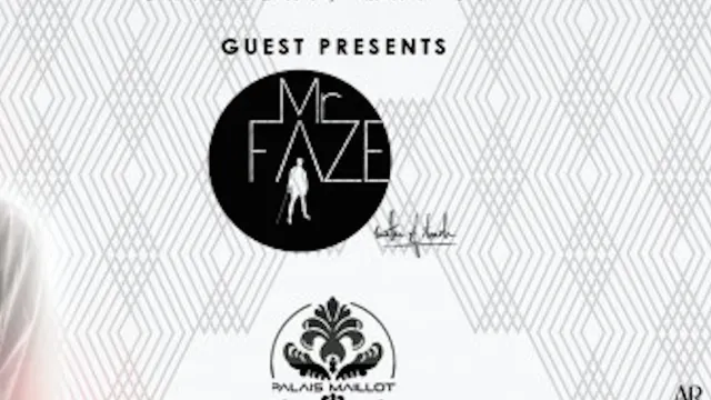 Palais Maillot presents MR FAZE