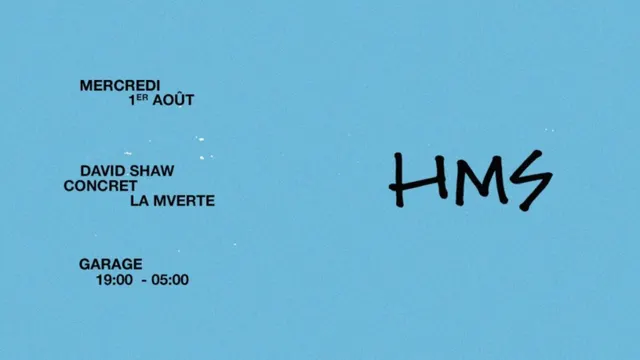 Her Majesty's Ship Label Night