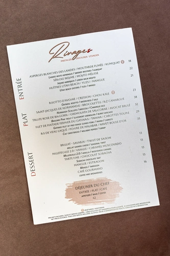 Rivages Restaurant Paris