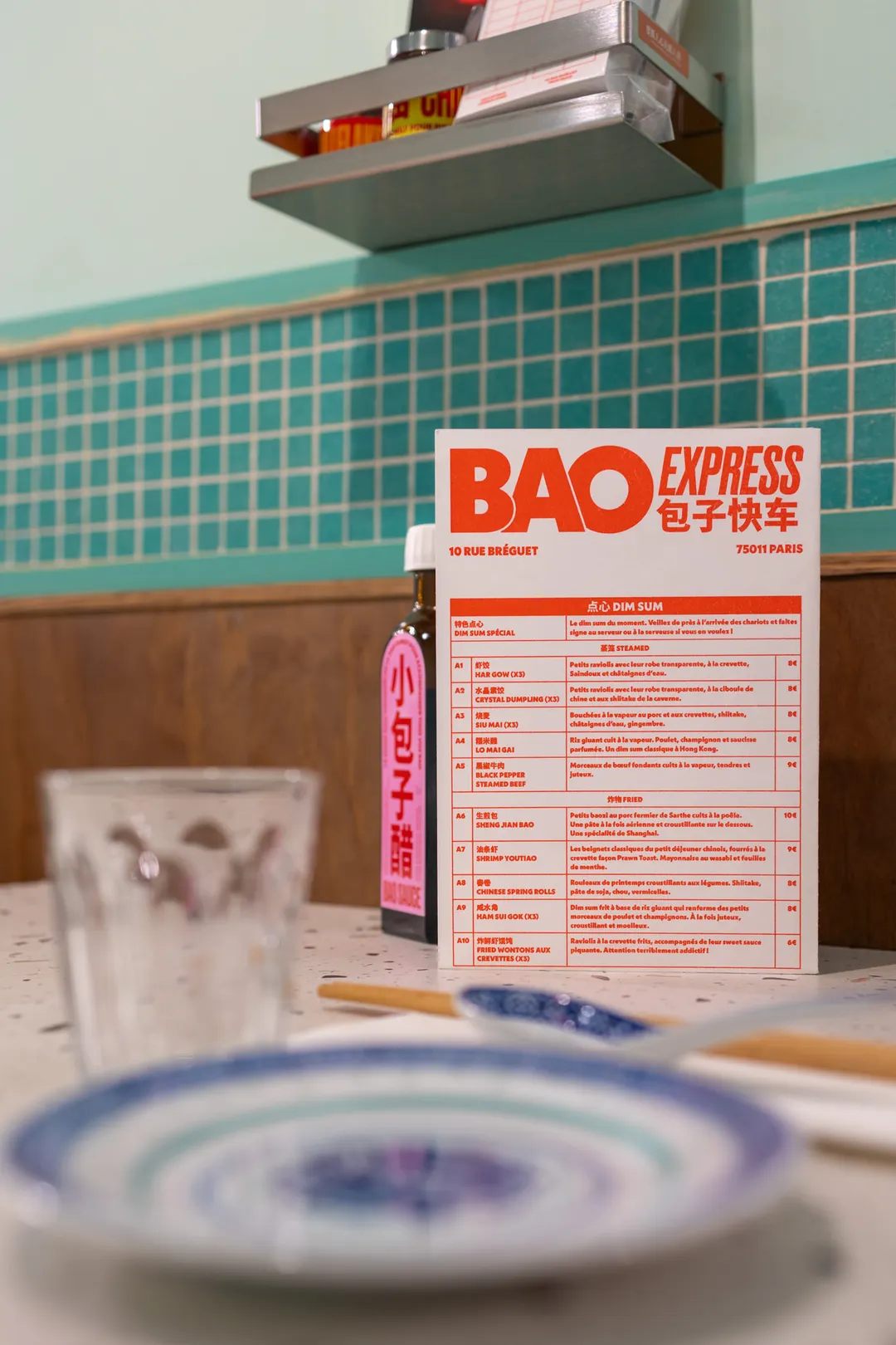 Bao Express Bar Shop Restaurant Paris