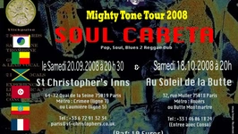SOUL CARETA LIVE IN PARIS, MIGHTY TONE TOUR 2008