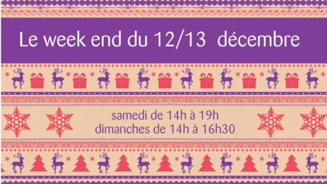 Marché de Noël Au Fond Du Jardin!