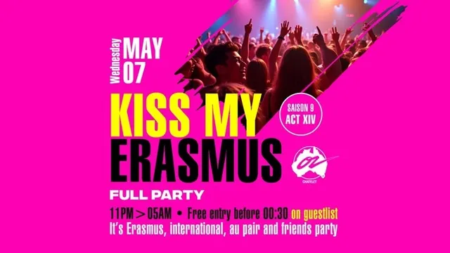 Kiss my Erasmus @ Café OZ