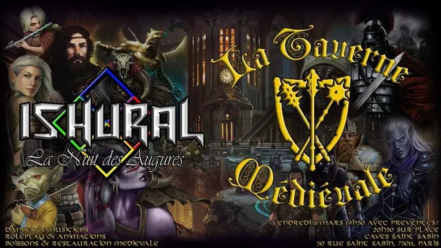 La Taverne Médiévale avec Ishural : La Nuit des Augures