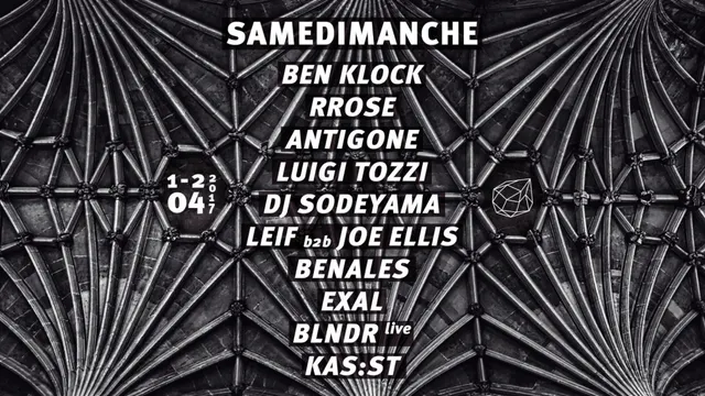 Concrete: Ben Klock x Rrose x Antigone x Luigi Tozzi x Leif