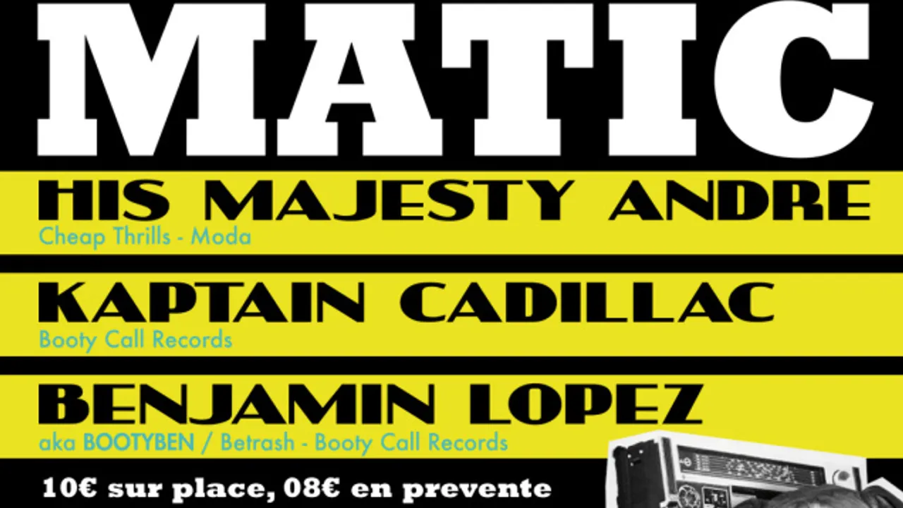 House'O'Matic :: His Majesty Andre, Kaptain Cadillac & Benjamin Lopez