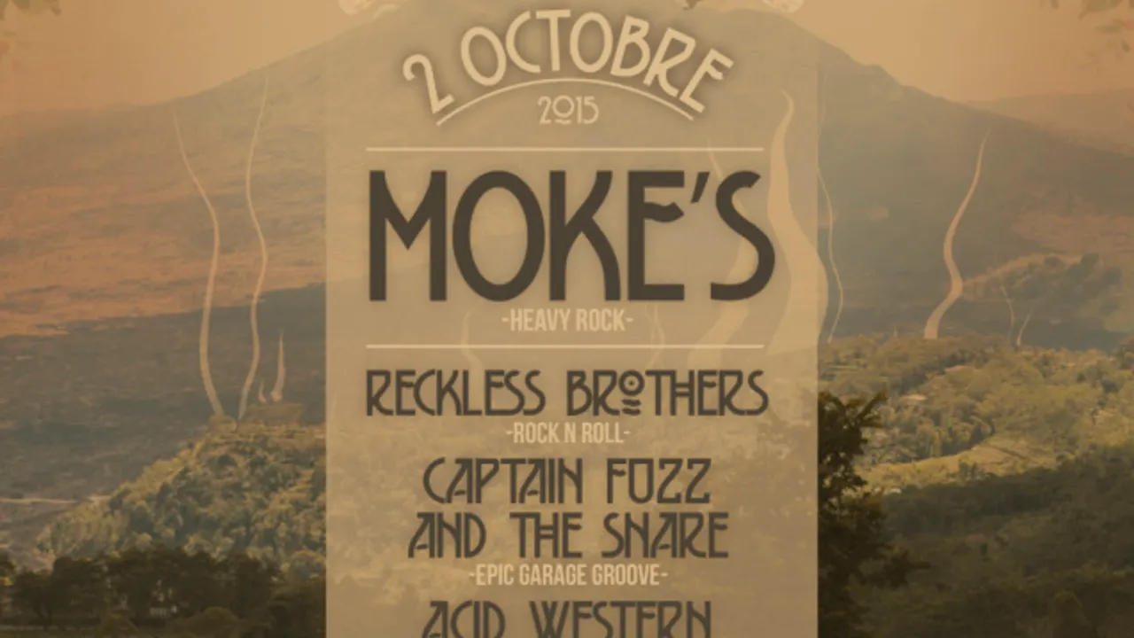 Le Fake : Moke's + Reckless Brothers + Captain Fuzz & The Snare + Acid Western en concert