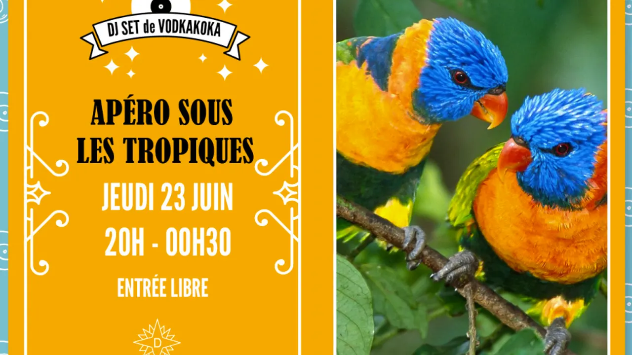 Apéro sous les Tropiques