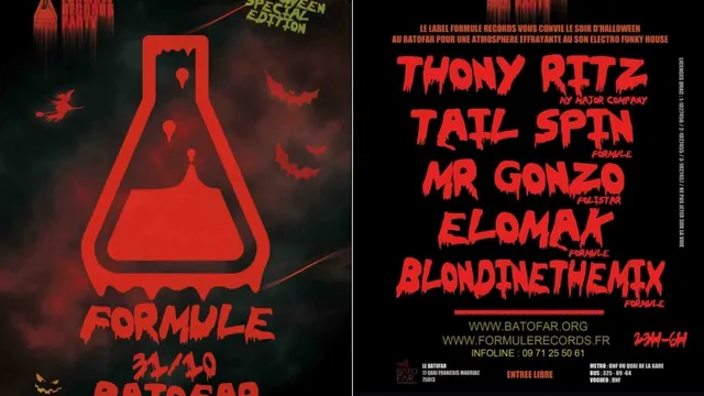 FORMULE RECORDS PARTY EDITION SPÉCIAL HALLOWEEN