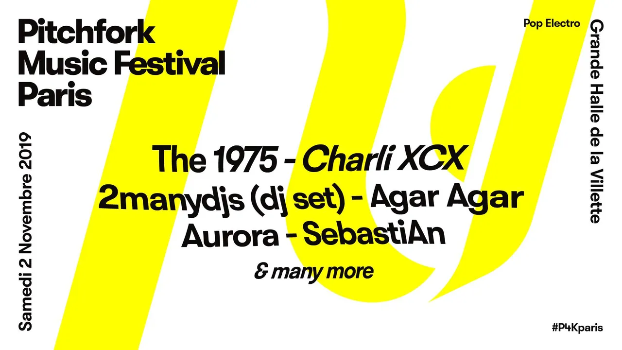 Pitchfork Music Festival Paris : The 1975 x Charli XCX x 2manydjs x Agar Agar