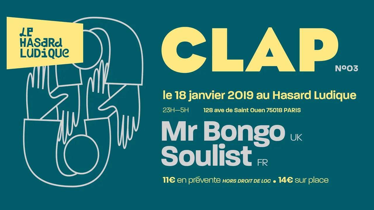 CLAP #3 SOULIST & MR. BONGO