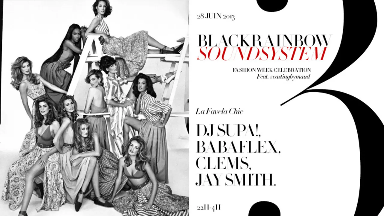 BlackRainbow Soundsystem III #fashionweekparty