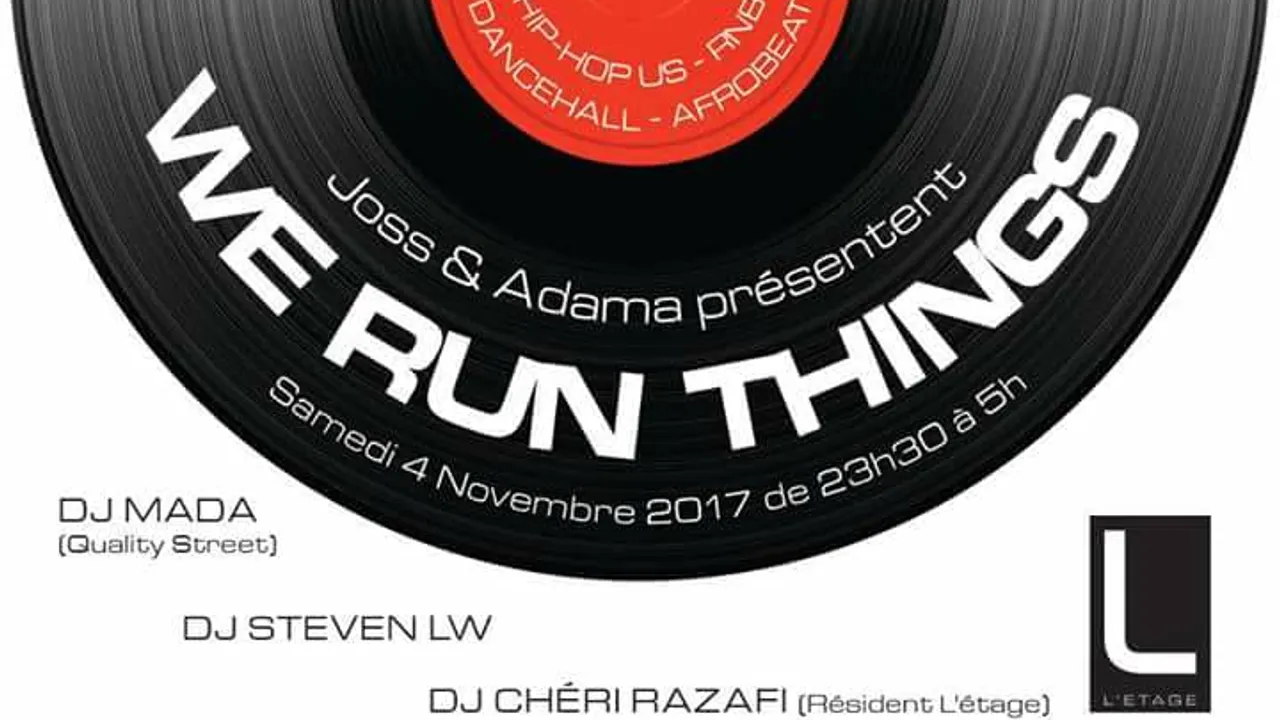 we run things