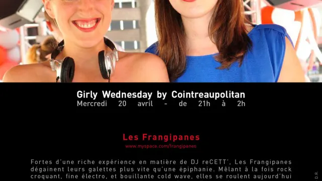 Les Frangipanes * MIX GIRLY WEDNESDAY VY COINTREAU