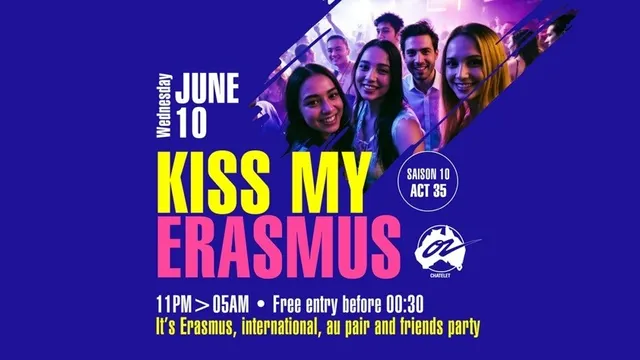Kiss my Erasmus @ Café OZ