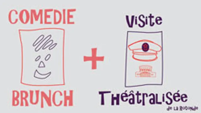 Comédie Brunch et Visite théâtralisée proposés par la Ligue d'impro.