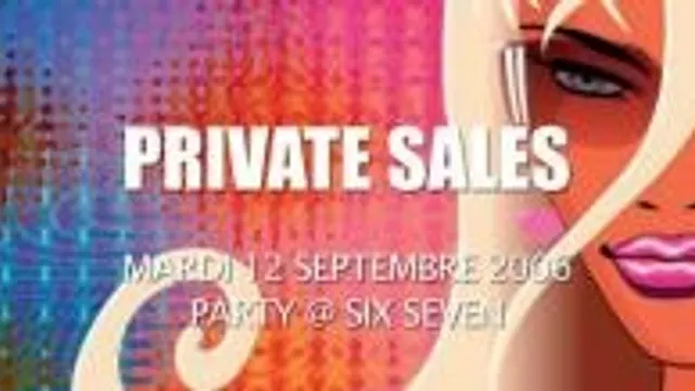 Private Sales Party
