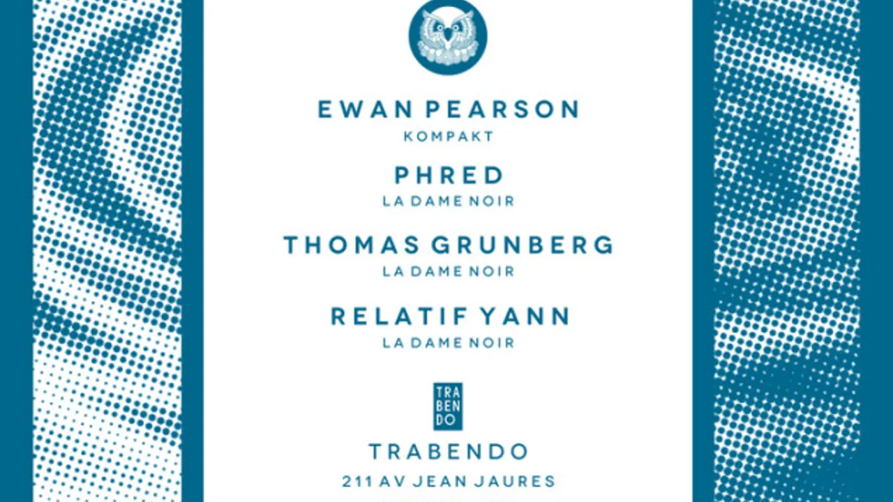 Blank Club : La dame Noir 5th Anniversary feat. Ewan Pearson