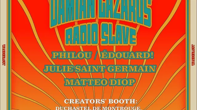 Damian Lazarus, Radio Slave & Friends au Wanderlust le 29 juin !