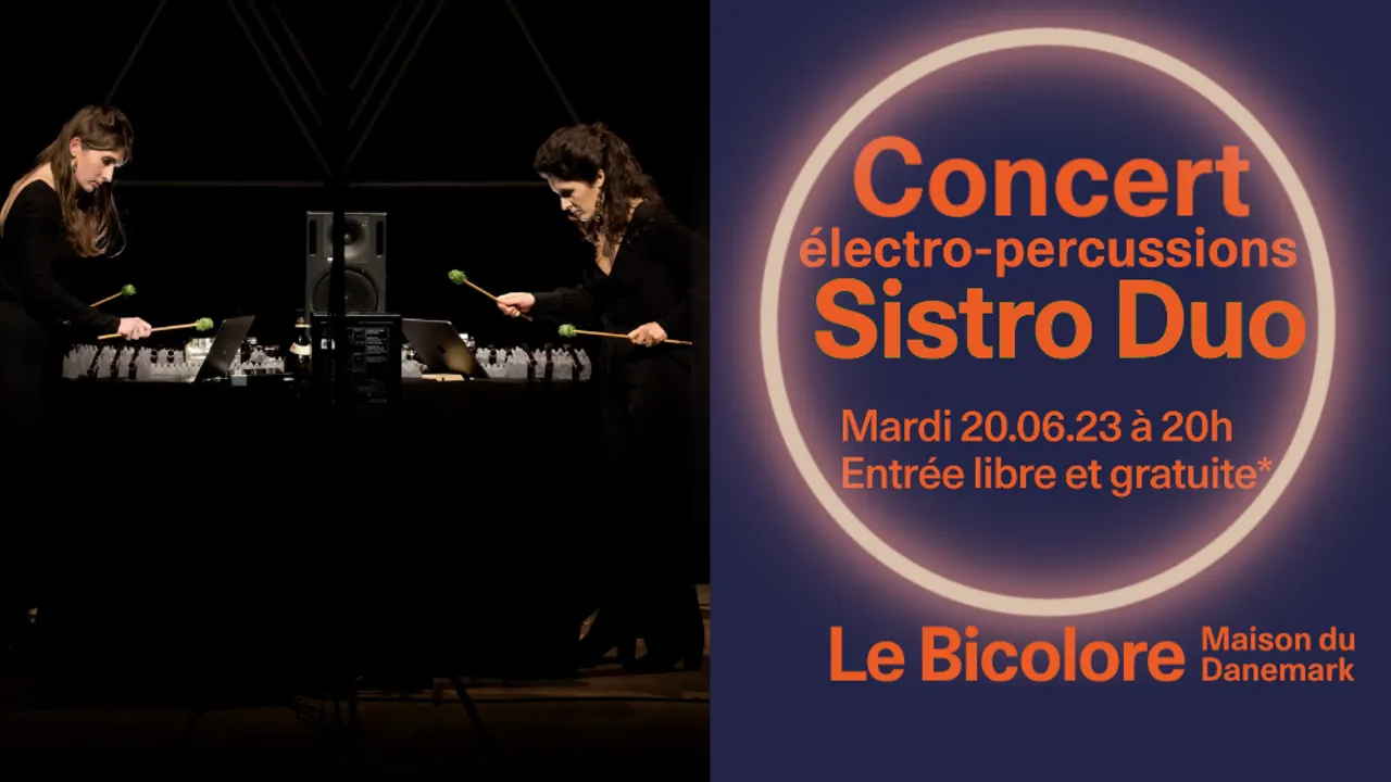 Concert électro-percussions : Sistro Duo