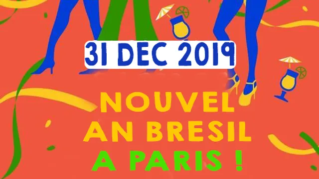Nouvel An Brésilien à Paris : Samba, Axé, MPB & Baile Funk !