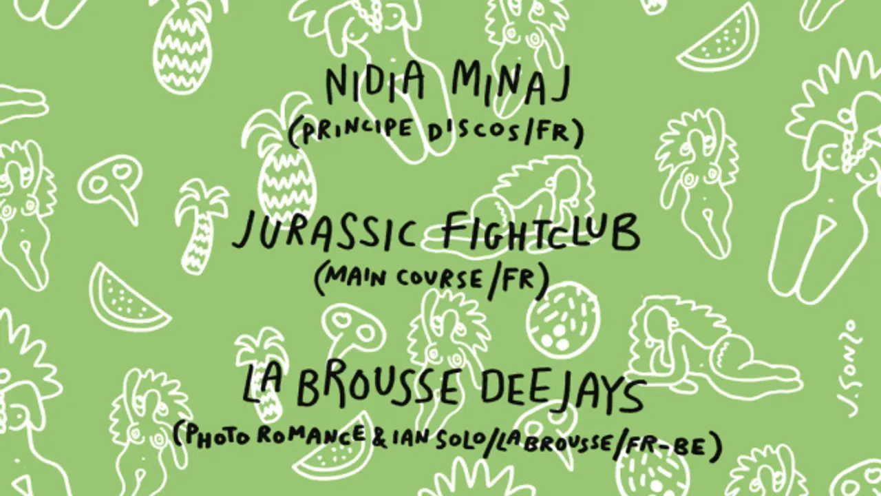 Carnaval Launch Party : Nidia Minaj, Jurassic Fight Club, La Brousse Deejays