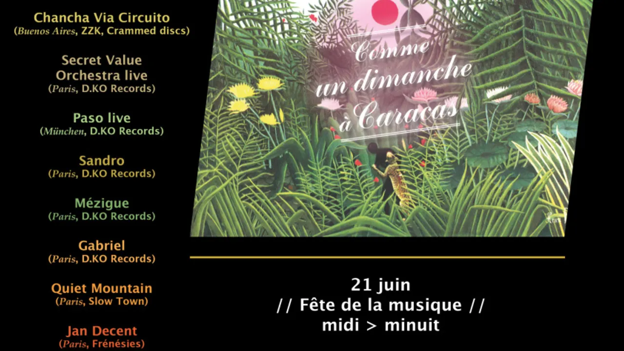 COMME UN DIMANCHE A CARACAS