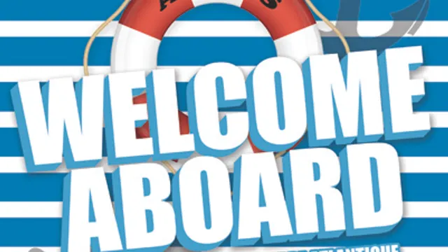 Welcome aboard