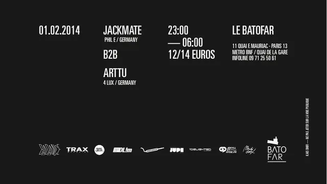 Back to back : Jackmate & Arttu