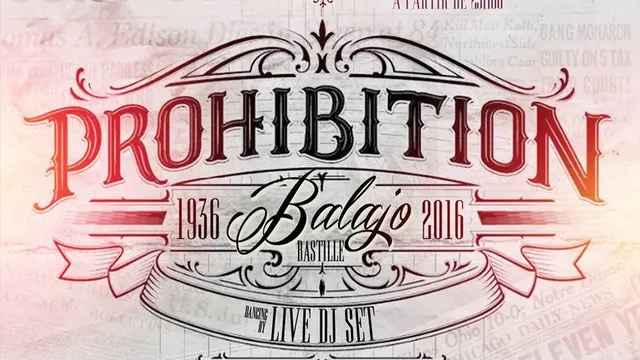 PROHIBITION