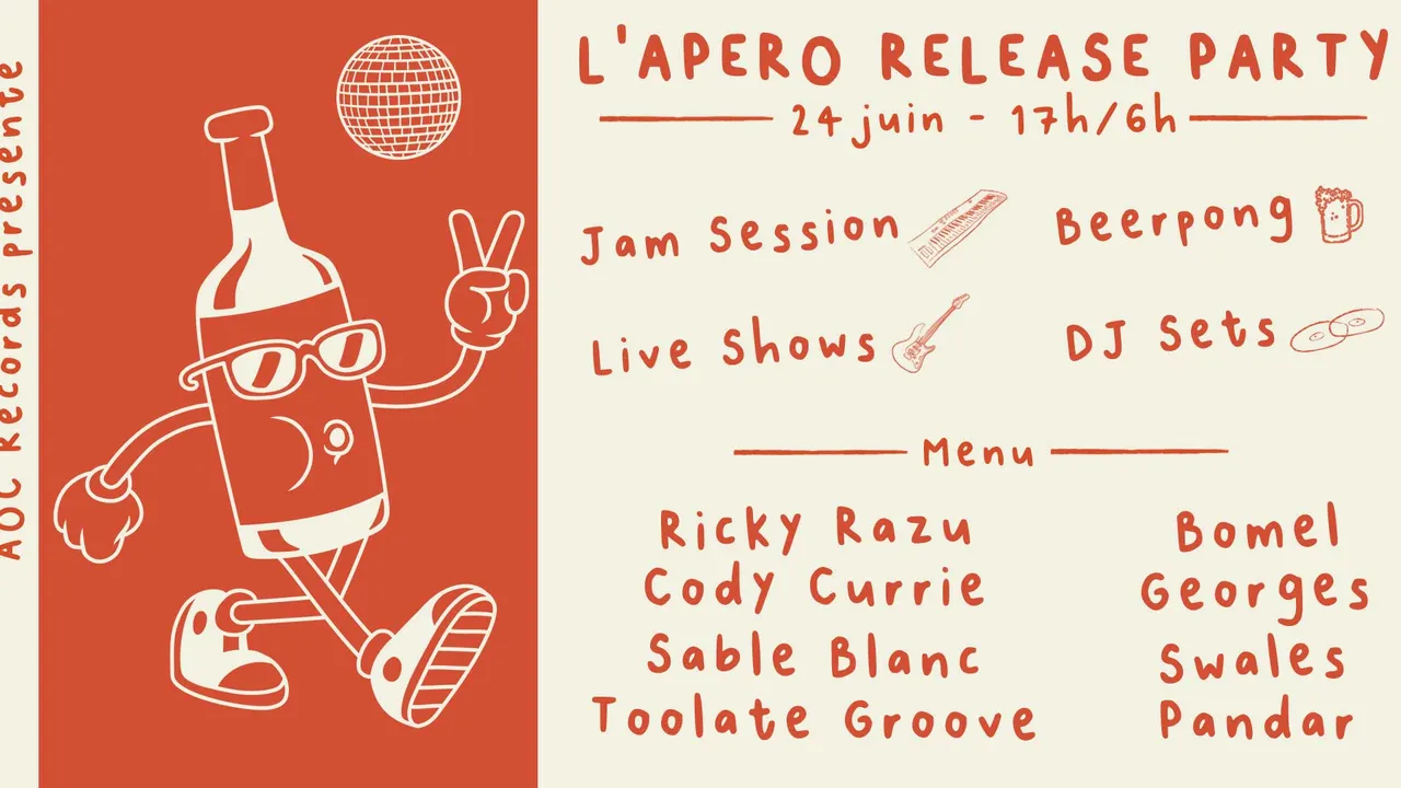 [Mini Festival] L'Apéro AOC vol.1 - Release Party