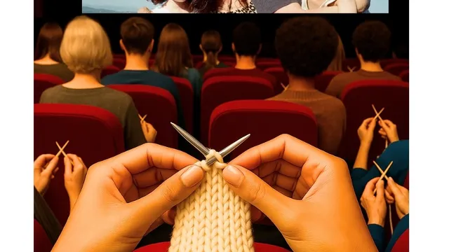 Séance Cinéma-Tricot/Crochet
