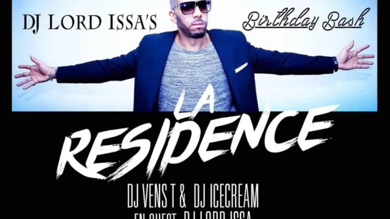 LA RÉSIDENCE ACT. III BIRTHDAY BASH OF DJ LORD ISSA