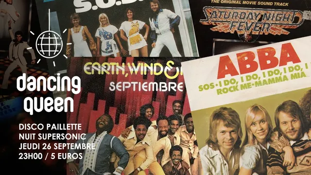Dancing Queen #8 / Nuit Disco Paillette du Supersonic