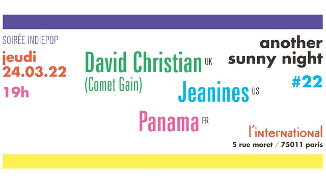 ASN #22 : David Christian (Comet Gain) + Jeanines + Panama