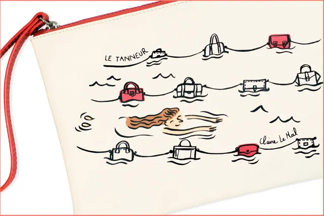 Claire Le Meil x Le Tanneur : des sacs et une jolie collaboration