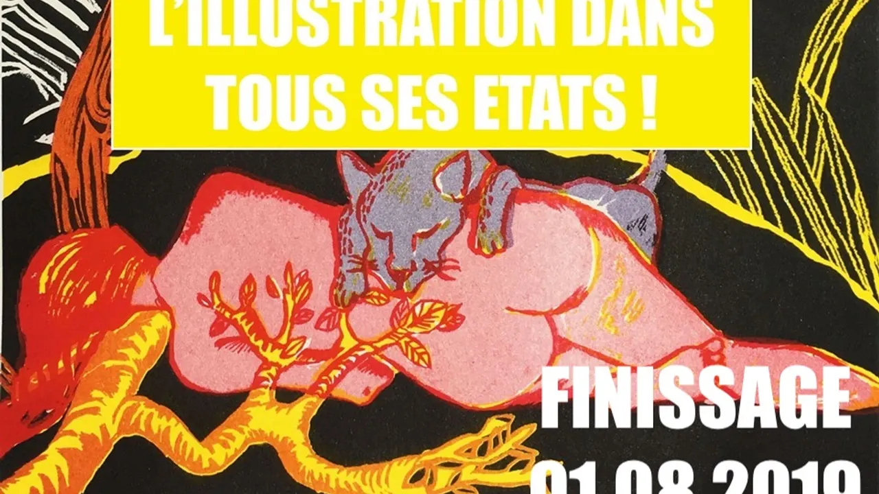 Finissage de l'exposition : L'illustration dans tous ses états !