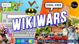 Les Wikiwars au Bar à Bulles